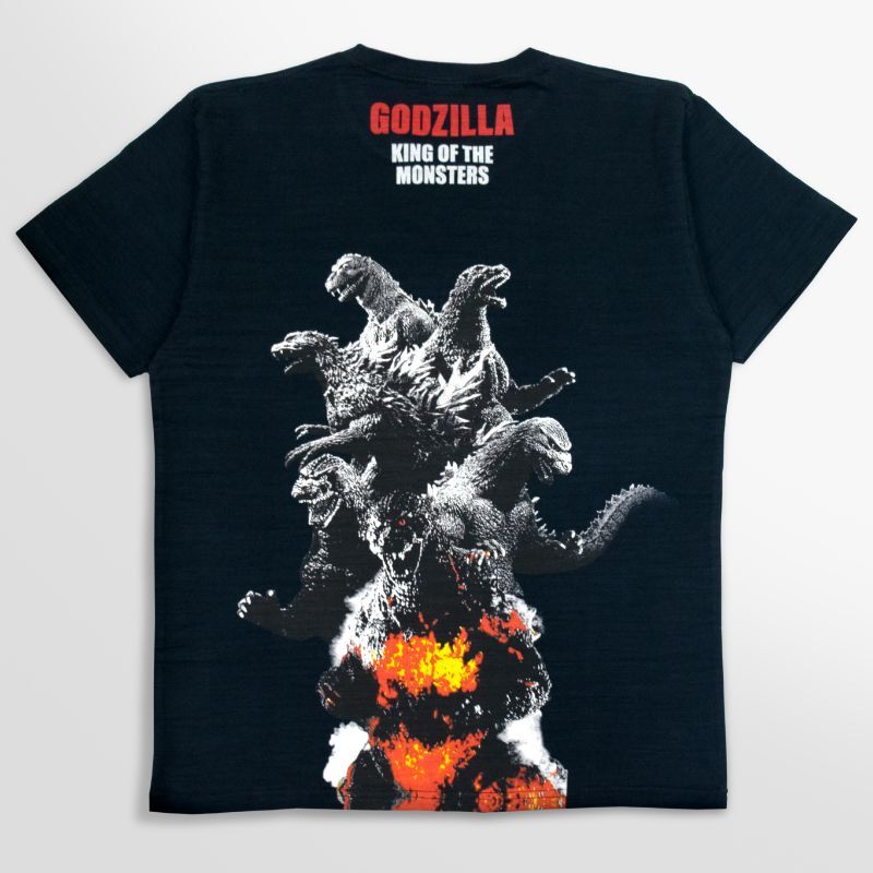 GZT-005 ゴジラ GODZILLA エボリューションズ Tシャツ《ブラック》