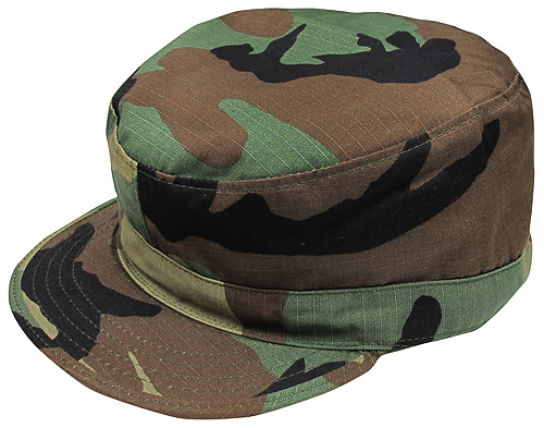 USC-003 BDU COMBAT CAP《ウッドランド迷彩》