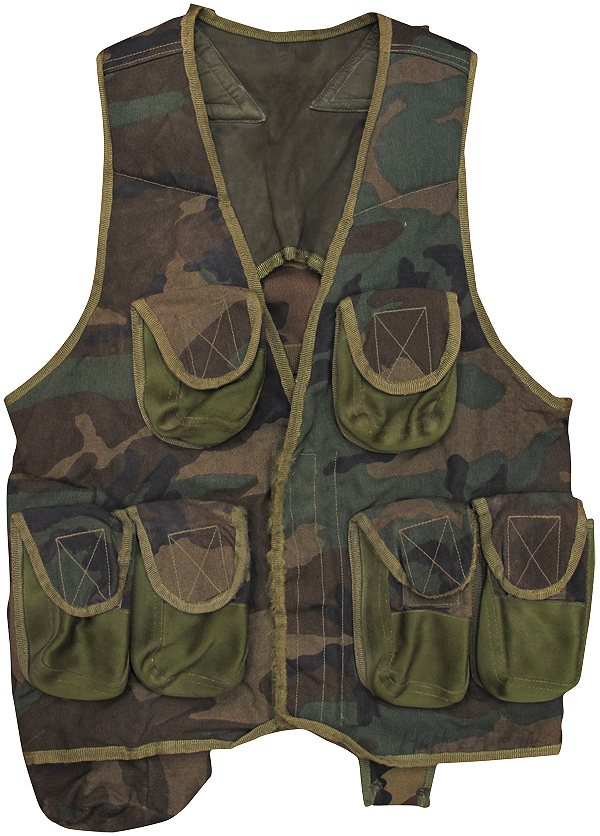 US-027 NATO MILITARY SURPLUS WOODLAND TACTICAL VEST《ウッドランド迷彩》