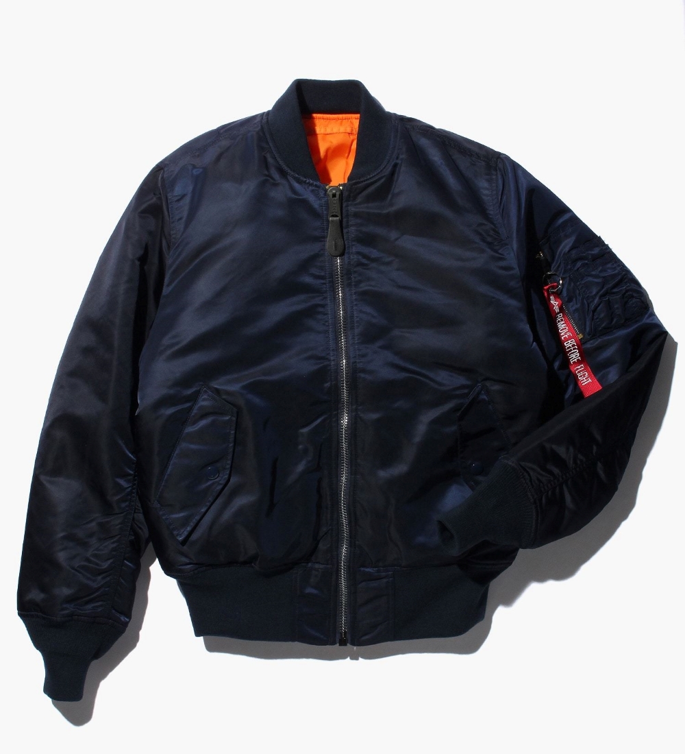 US-001 MA-1 FLIGHT JACKET《ネイビー》