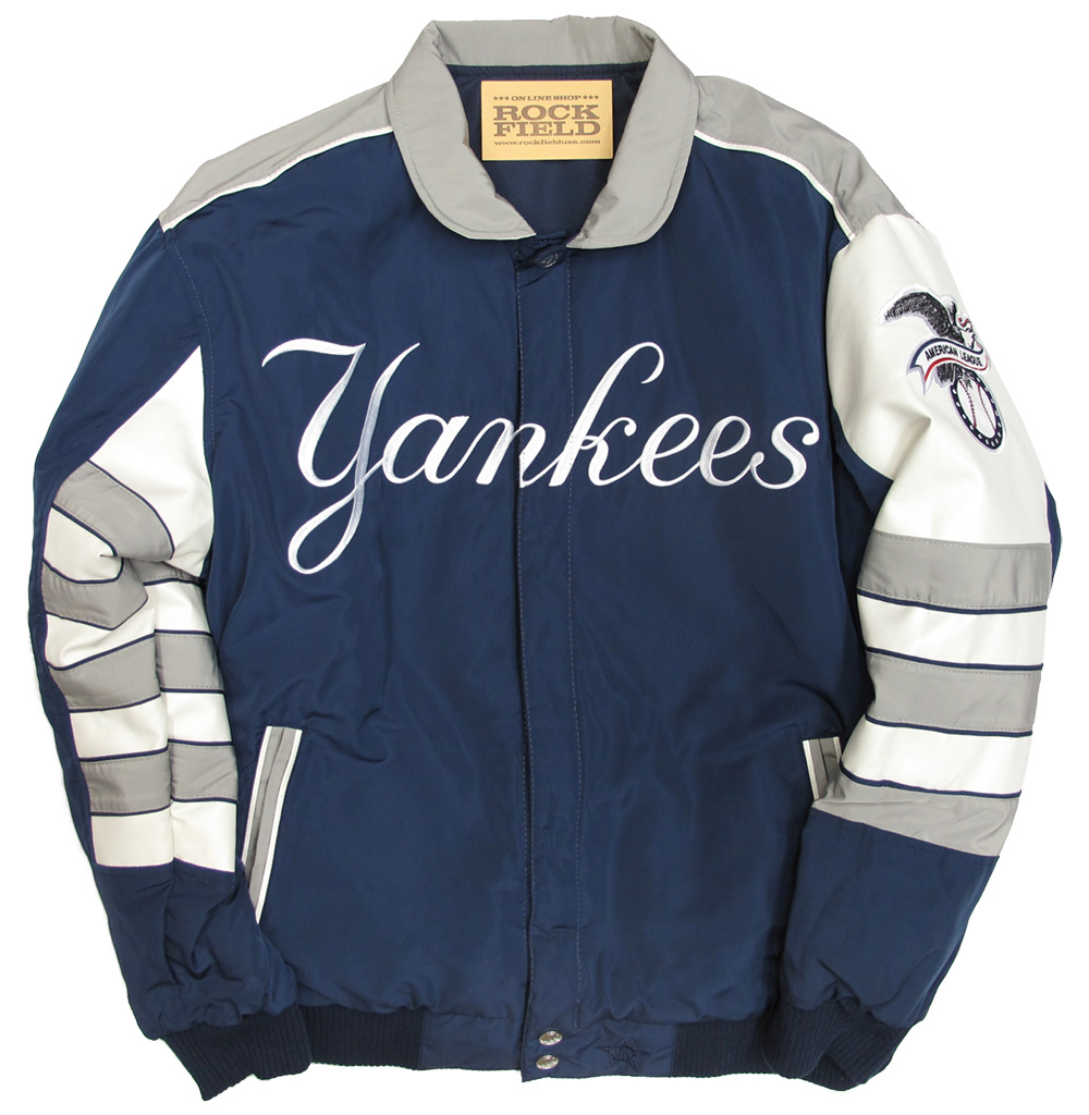 MLBW-030 JH DESIGN NEW YORK YANKEES REVERSIVLE CLASSIC JACKET《ネイビー》