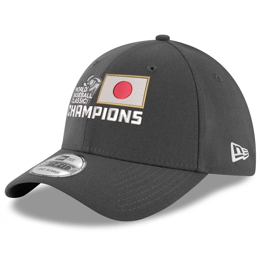 WBC-001 2023 WORLD BASEBALL CLASSIC CHAMPIONS REPLICA CAP《チャコール》