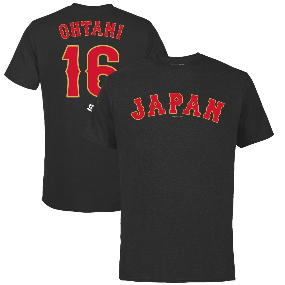 WBC-002 WORLD BASEBALL CLASSIC SHOHEI OHTANI T-SHIRT《ブラック》