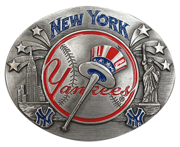 BCKL-009 NEWYORK YANKEES BELT BUCKLE《シルバー》